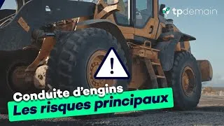 Miniature : Risques liés à l'utilisation d'un engin de travaux publics