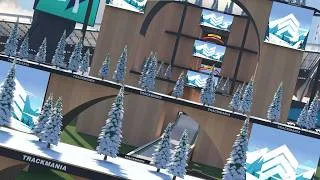 Miniature : Trackmania Winter 2021 - 25 | 1:26.876 (-0.177) by lewii.