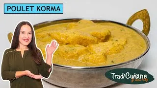 Miniature : UN POULET KORMA COMME AU NORD DE L'INDE (Recette Traditionnelle) - Sauce yaourt parfumé aux épices