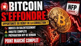 Miniature : 🔥 Acheter le Bitcoin maintenant ? Analyse complète avant le NFP