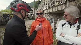 Miniature : Le nord-ouest du lac de Garde à vélo électrique avec Guy Richer