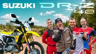 Miniature : Suzuki DR-Z4S : peut-elle vraiment tout faire ? Trail, Motocross, Enduro et Trial !