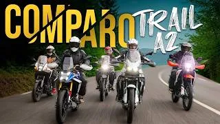Miniature : Le trail A2 parfait existe-t-il ? On a testé BMW, KTM, Kawasaki, CFMOTO et Honda !