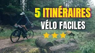 Miniature : 5 itinéraires cyclables faciles pour commencer à voyager à vélo seul, entre amis ou en famille.