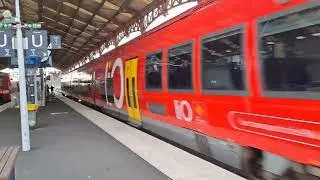 Miniature : Train TER LIO sans arrêt à toute vitesse à destination de Narbonne