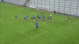 Miniature : idée échauffement entraînement de foot