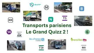 Miniature : Transports parisiens : Le Grand Quizz 2 !