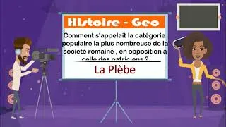 Miniature : Histoire-Géo:  Quiz 10 - La Rome Antique -