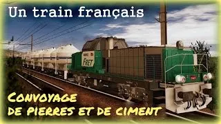 Miniature : Un train français | 11. Convoyage de pierres et de ciment