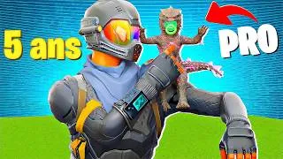 Miniature : 👶L'enfant Le Plus FORT et JEUNE de FORTNITE