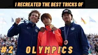 Miniature : The Best Tricks Of Olympics #2 | Recreated Clips #14