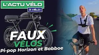 Miniature : Faux vélos, nouveaux Pi-pop et Babboe, test du Shimano Q'Auto : L'Actu Vélo, à vélo !