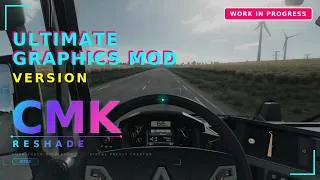 Miniature : [ ETS 2 ] 🔹CMK RESHADE | ULTIMATE GRAPHICS MOD VERSION ( WIP ) 🔹