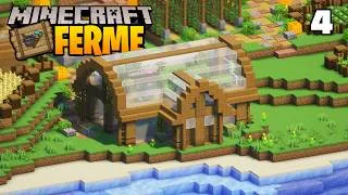 Miniature : J'ai Construit une Serre FONCTIONNELLE dans ma Ferme en Survie sur Minecraft Hardcore