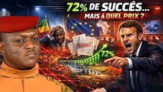 Miniature : Ibrahim Traoré : de 28 % à 72 % — le chiffre qui bouleverse toute l’Afrique