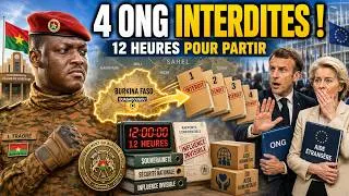 Miniature : Ibrahim Traoré interdit 4 ONG : choc au Sahel, la France et l’Afrique observent