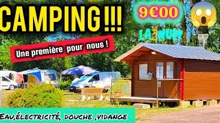 Miniature : 🚐 Notre PREMIER  camping en camping- car .....Une première pour nous ! 🤩#vlog #camping-car #vanlife 