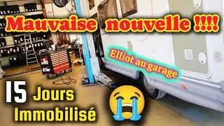 Miniature : Le verdict  du garagiste...😭#vlog #camping-car #vie nomade #vanlife 