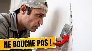 Miniature : Ne rebouchez plus vos fissures comme ça