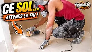 Miniature : CE SOL CHANGE TOUT ! 👀 | Rénovation salle de bain