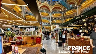 Miniature : 25 August 2026 PARIS 🇫🇷 FRANCE LUXURY WALK CITY TOUR 9TH ARR| GALLERIES LAFAYETTE FOOD HAUSSMANN 