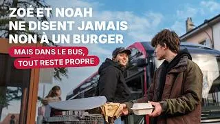 Miniature : Ensemble, faisons le bon geste - Zoé & Noah ne se refusent jamais un burger - Le bon geste