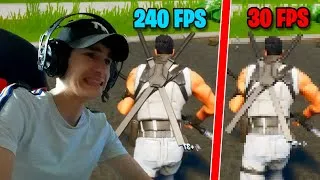 Miniature : À chaque KILL, je baisse mes FPS sur Fortnite