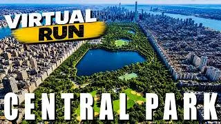 Miniature : CENTRAL PARK OUTBOUND - USA -Virtual Treadmill Run | 60 min | Scenic City Run #treadmill #virtualrun