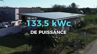 Miniature : Installation de 300 panneaux photovoltaïques sur l'usine Murébois 29 |  Nestorwatt
