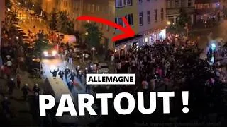 Miniature : Des émeutes urbaines éclatent en Allemagne après France-Maroc ! La fin de l'Europe ?