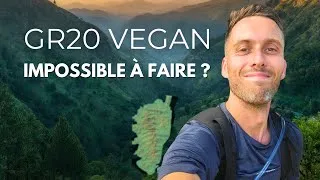 Miniature : 🌱 J’ai fait le GR20 en étant VEGAN… Voici la vérité.