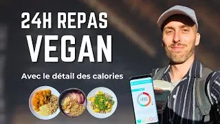 Miniature : 🌱 24h de repas vegan protéinés (et équilibrés)