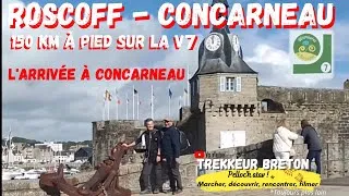 Miniature : Jour 5  et 6 (Arrivée) // Roscoff Concarneau par la V7 // 147 km à pied à travers le Finistère
