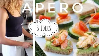 Miniature : APERO : 3 idées de recettes faciles, rapides et saines pour l'apéro