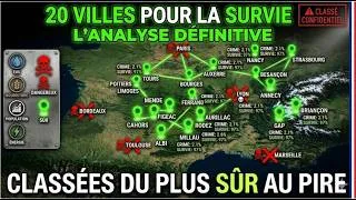 Miniature : Carte Criminalité : 20 Villes Françaises Classées Par Taux (Du Plus Sûr Au Pire)