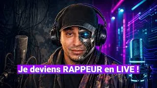 Miniature : Je deviens un RAPPEUR en LIVE ! ( je fais 3 bangers ! )
