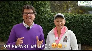 Miniature : FlowMotion Golf 🤗⛳️: ⛔️Spécial confinement⛔️ - RDV tous les week-ends à 15h ! 🤩👍