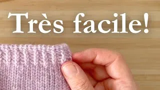 Miniature : Comment rabattre les mailles avec la méthode Ruke cast off ?