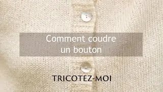 Miniature : Comment coudre un bouton sur un tricot