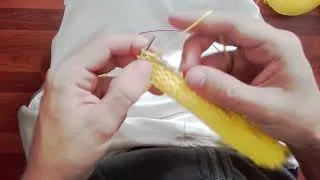 Miniature : Tricot : Boutonnière / mailles endroits / mailles envers