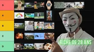 Miniature : Tier list des trucs de riche : lesquels valent VRAIMENT le coup ?
