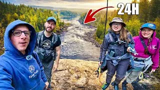 Miniature : 24H pour pêcher cette rivière sauvage en Laponie… seuls au monde !!