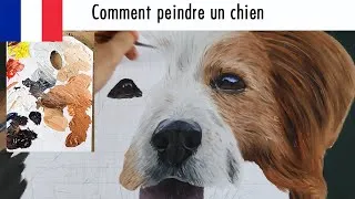 Miniature : Comment peindre un chien facilement | tutoriel de peinture