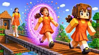 Miniature : Comment Devenir la Belle Poupee Squid Games dans Minecraft ! Relooking Incroyable en Vrai !