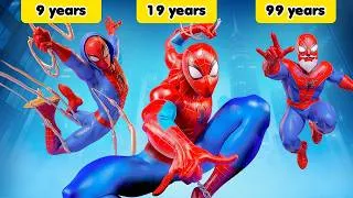 Miniature : La Vie de Spider-Man ! Adopte par des Super-Heros & Construction d'une Base Secrete !