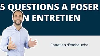 Miniature : 5 QUESTIONS à poser à un recruteur pendant un ENTRETIEN