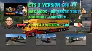 Miniature : ETS2 version 1.60 les mods que j'utilise , accessoires et construction porteur + remorque ... 👍👌😉