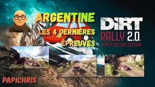 Miniature : Dirt Rally 2.0 - ARGENTINE les 4 dernières épreuves ... on casse pas la voiture et pas de ravin 👍😉👌