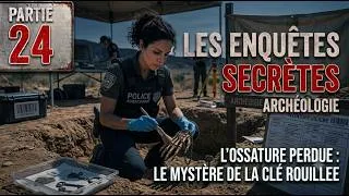 Miniature : Les Enquêtes Secrètes ~ L’ossature perdue : le mystère de la clé rouillée ~ Détective 24