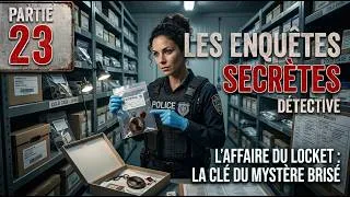 Miniature : Les Enquêtes Secrètes ~ L'affaire du locket : la clé du mystère brisé ~ Détective 23